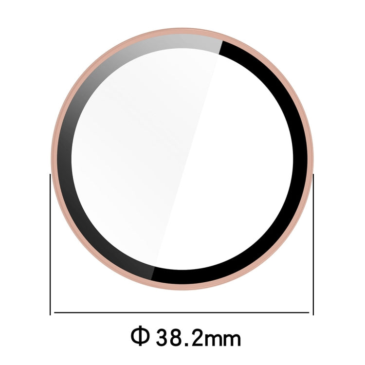 For Garmin Lily 2 PC + Tempered Film Integrated Watch Protective Case(Ink Blue) - Watch Cases by PMC TechLife | Online Shopping South Africa | PMC TechLife