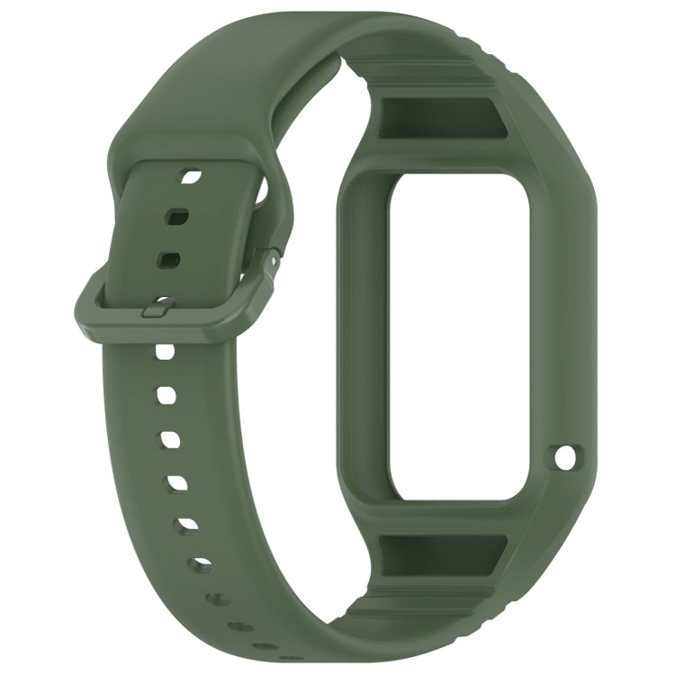 For Xiaomi Mi Band 8 Pro Solid Color Integrated TPU Watch Band(Dark Green) - free shipping - PMC TechLife - Order now!