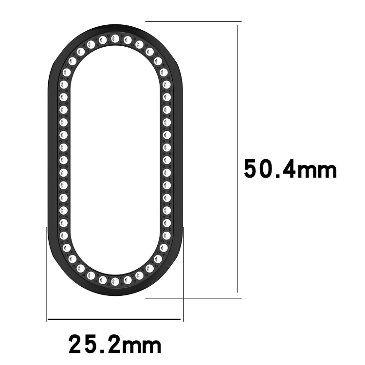 For Xiaomi Mi Band 8 / 9 Ceramic / 10 Ceramic Diamond Half Pack Hollow PC Watch Protective Cover(Rose Gold) - free shipping - PMC TechLife - Order now!