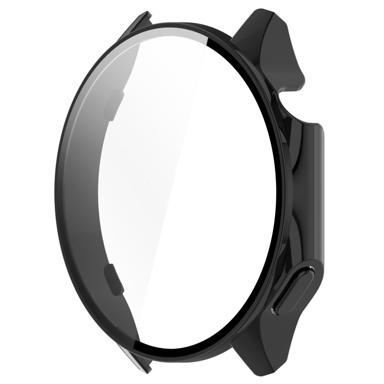 For OnePlus Watch 2 / OPPO Watch X PC + Tempered Film Integrated Watch Protective Case(Black) - Watch Case by PMC TechLife | Online Shopping South Africa | PMC TechLife
