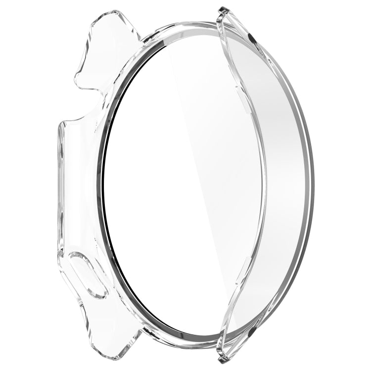 For OnePlus Watch 2 / OPPO Watch X PC + Tempered Film Integrated Watch Protective Case(Transparent) - Watch Case by PMC TechLife | Online Shopping South Africa | PMC TechLife | Buy Now Pay Later Mobicred