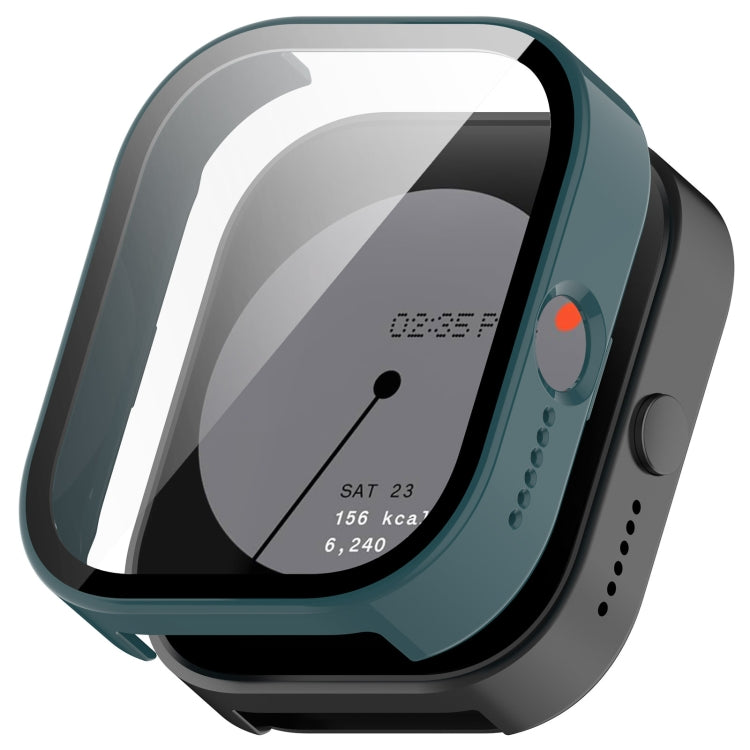 For CMF Watch Pro D395 PC + Tempered Film Integrated Watch Protective Case(Pine Green) - free shipping - PMC TechLife - Order now!