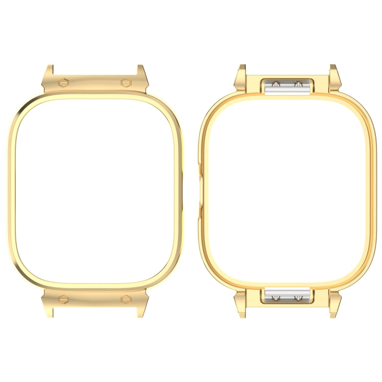 For CMF Watch Pro D395 20mm Metal Frame Watch Protective Case(Gold) - Watch Case by PMC TechLife | Online Shopping South Africa | PMC TechLife