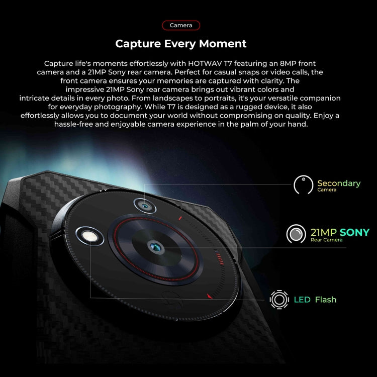 HOTWAV T7 Rugged Phone, 4GB+128GB, 6280mAh, 6.52 inch Android 13 MT8788 Octa Core, Network: 4G, OTG(Red) - free shipping - PMC TechLife - Order now!