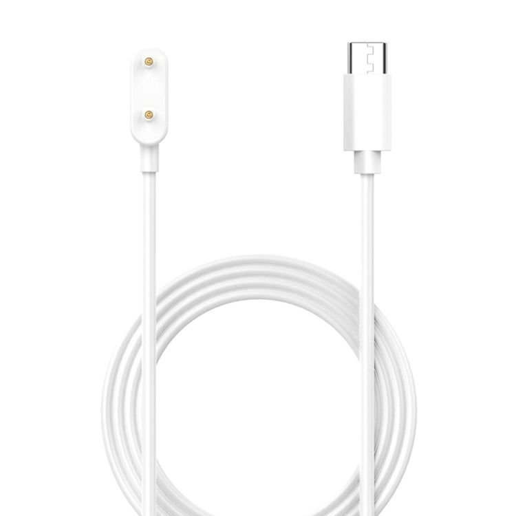 For Samsung Galaxy Fit 3 Smart Watch Charging Cable, Length: 1m, Port:USB-C / Type-C(White) - Charger by PMC TechLife | Online Shopping South Africa | PMC TechLife