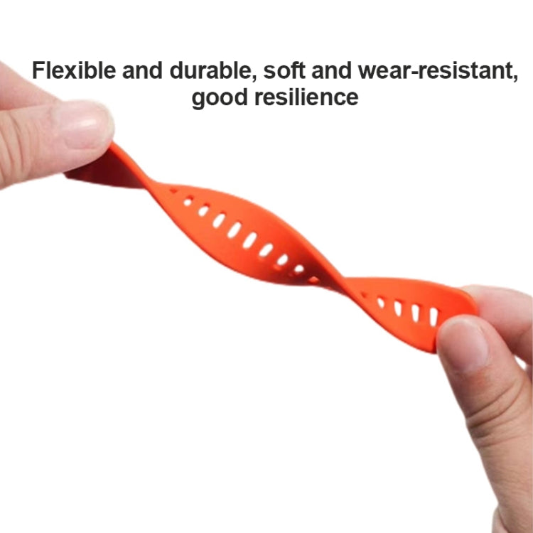 For Samsung Galaxy Fit 3 Solid Color Buckle Silicone Watch Band(Red) - Watch Bands by PMC TechLife | Online Shopping South Africa | PMC TechLife