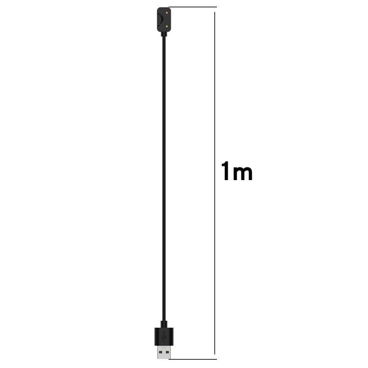 For Samsung Galaxy Fit 3 Official Style Smart Watch Charging Cable, Length: 1m, Port:USB-A(Black) - Charger by PMC TechLife | Online Shopping South Africa | PMC TechLife