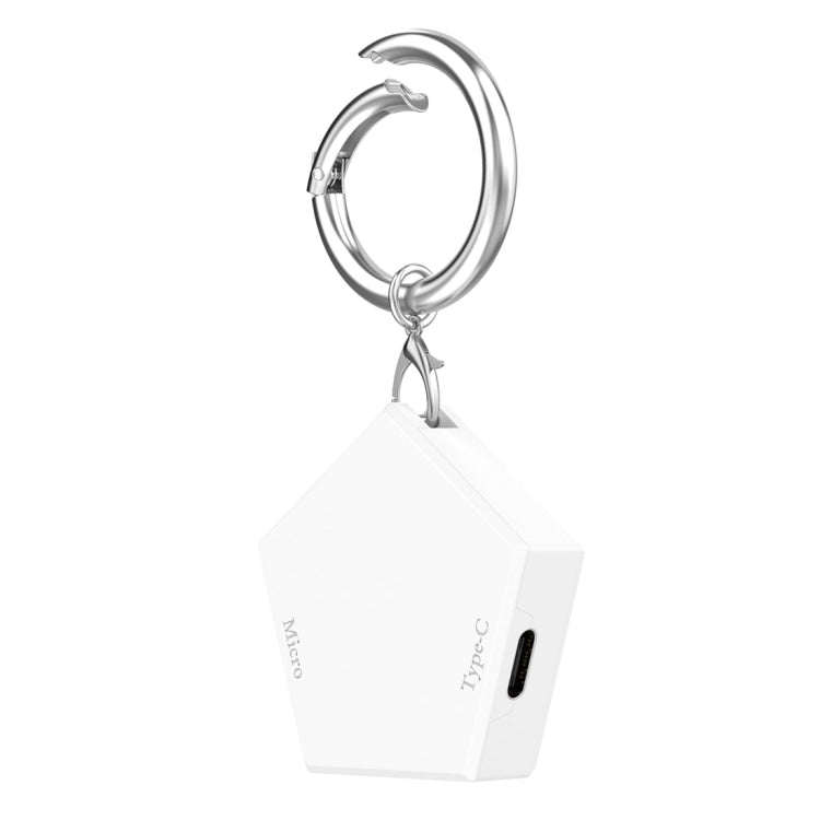For OPPO Watch X / OnePlus Watch 2 Portable Smart Watch Charger(White) - Charger by PMC TechLife | Online Shopping South Africa | PMC TechLife | Buy Now Pay Later Mobicred
