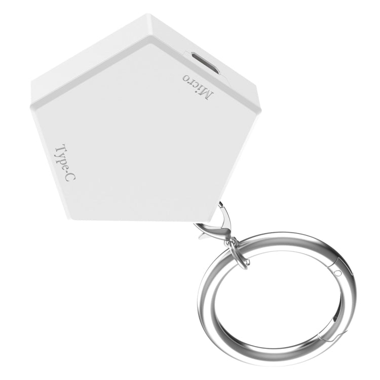 For OPPO Watch X / OnePlus Watch 2 Portable Smart Watch Charger(White) - Charger by PMC TechLife | Online Shopping South Africa | PMC TechLife | Buy Now Pay Later Mobicred