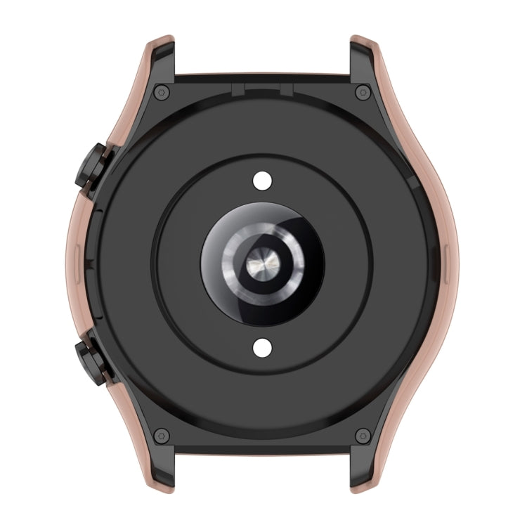 For Honor Watch GS 4 PC + Tempered Film Integrated Watch Protective Case(Pink) - Watch Cases by PMC TechLife | Online Shopping South Africa | PMC TechLife