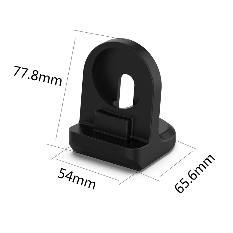 For Honor Watch GS 4 Smart Watch Silicone Charging Bracket without Charger(Black) - Charger by PMC TechLife | Online Shopping South Africa | PMC TechLife