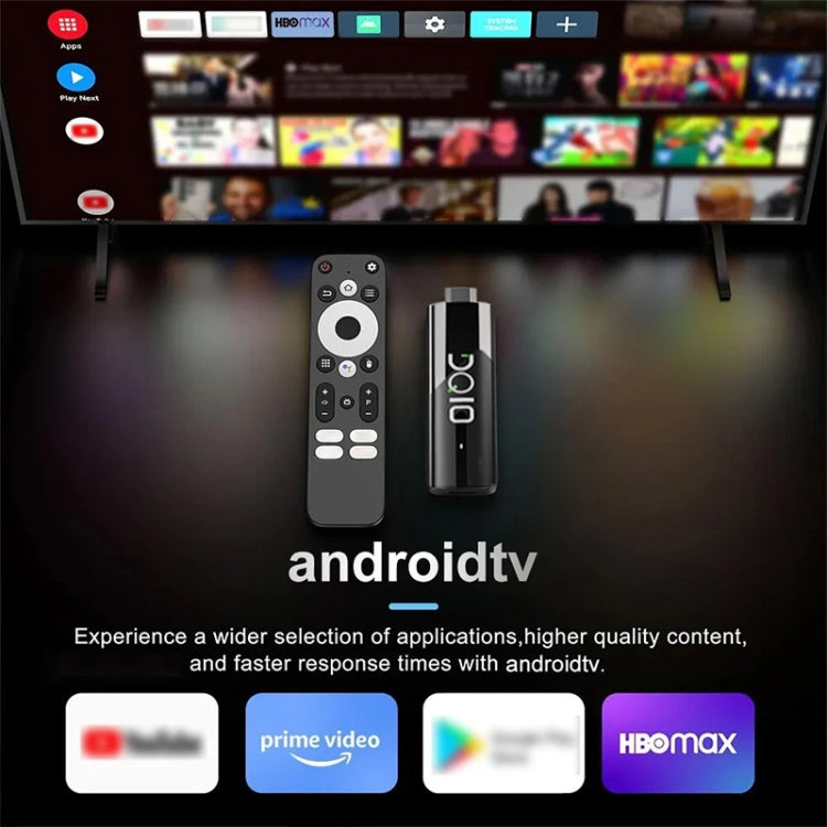 LEMFO DQ10 Allwinner H618 Quad Core ARM Cortex A53 8K HD Android TV Stick, RAM:2GB+16GB(UK Plug) - free shipping - PMC TechLife - Order now!