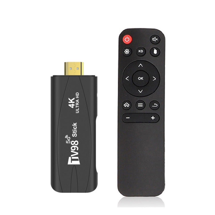 TV98 Rockchip 3228A Quad Core 4K HD Bluetooth Android TV Stick, RAM:2GB+16GB(UK Plug) - Android TV Sticks by PMC TechLife | Online Shopping South Africa | PMC TechLife | Buy Now Pay Later Mobicred