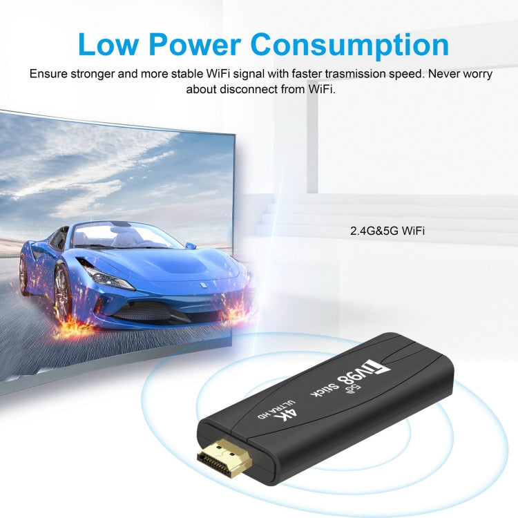 TV98 Rockchip 3228A Quad Core 4K HD Bluetooth Android TV Stick, RAM:2GB+16GB(AU Plug) - Android TV Sticks by PMC TechLife | Online Shopping South Africa | PMC TechLife | Buy Now Pay Later Mobicred