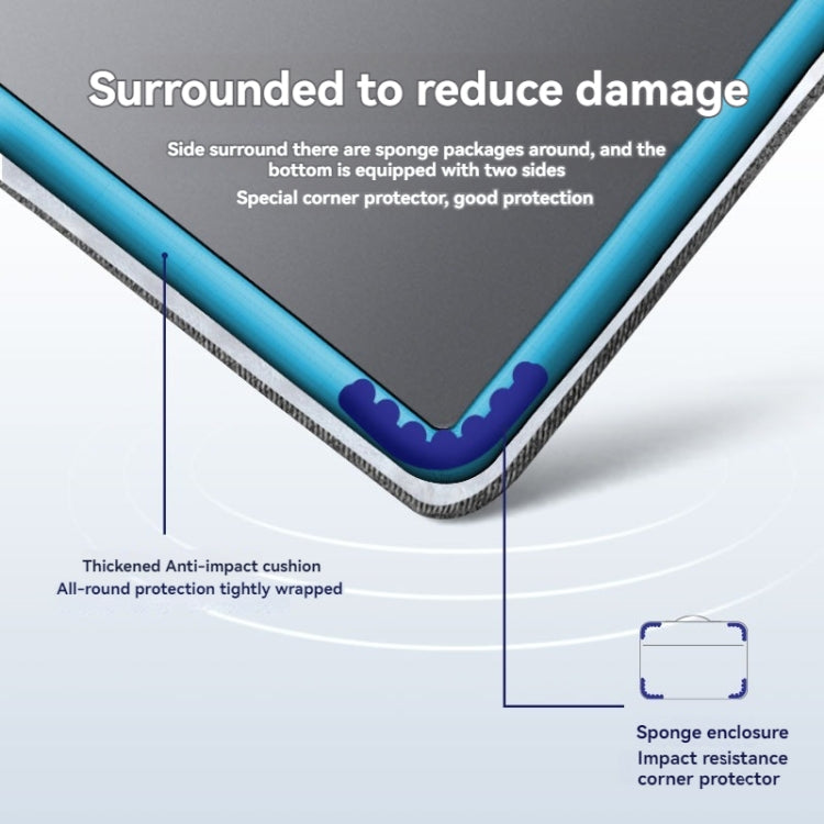 ZGA BG-01 Waterproof Laptop Handbag, Size:16 inch(Black) - free shipping - PMC Jewellery - Order now!