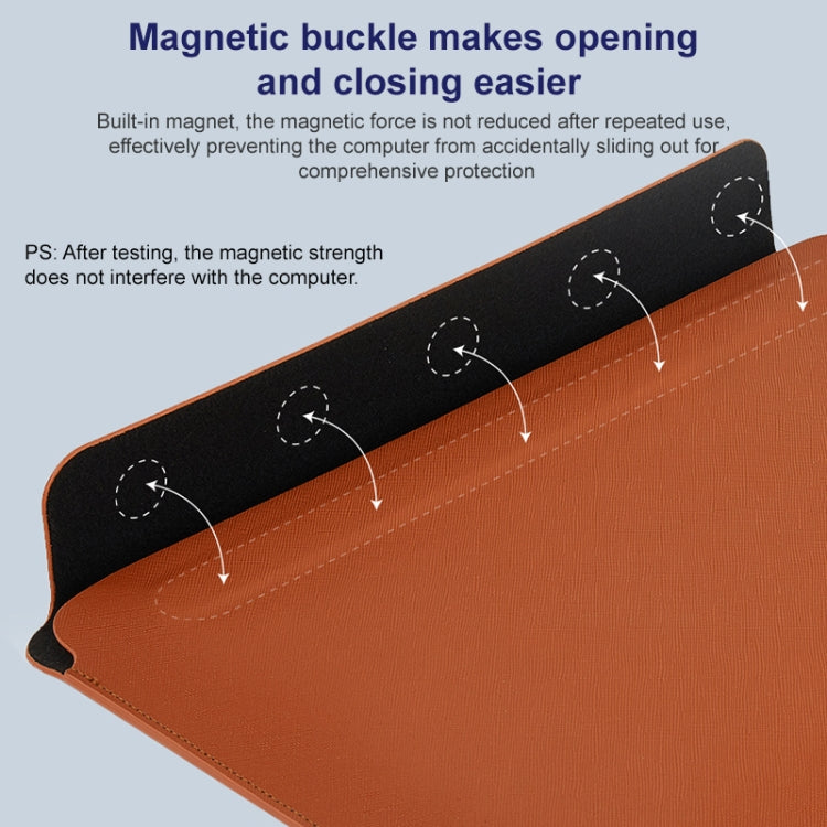 ZGA BG-02 Waterproof Laptop Liner Bag, Size:14 inch(Brown) - free shipping - PMC Jewellery - Order now!