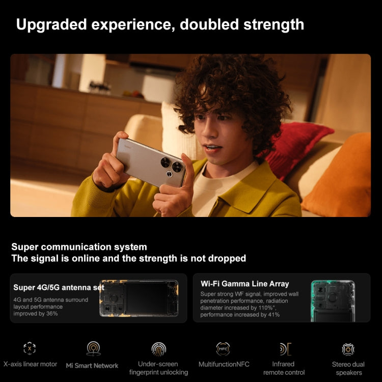 Xiaomi Redmi Turbo 3, 12GB+256GB, 6.67 inch Xiaomi HyperOS Snapdragon 8s Gen 3 Octa Core 3.0GHz, NFC, Network: 5G, Support Google Play(Black) - free shipping - PMC TechLife - Order now!