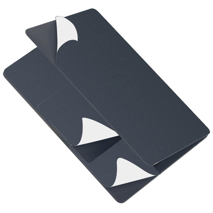 For MacBook Air 13.6 inch A2681 2022 ZGA 5 in 1 Laptop All-round Protective Film(Black) - free shipping - PMC Jewellery - Order now!