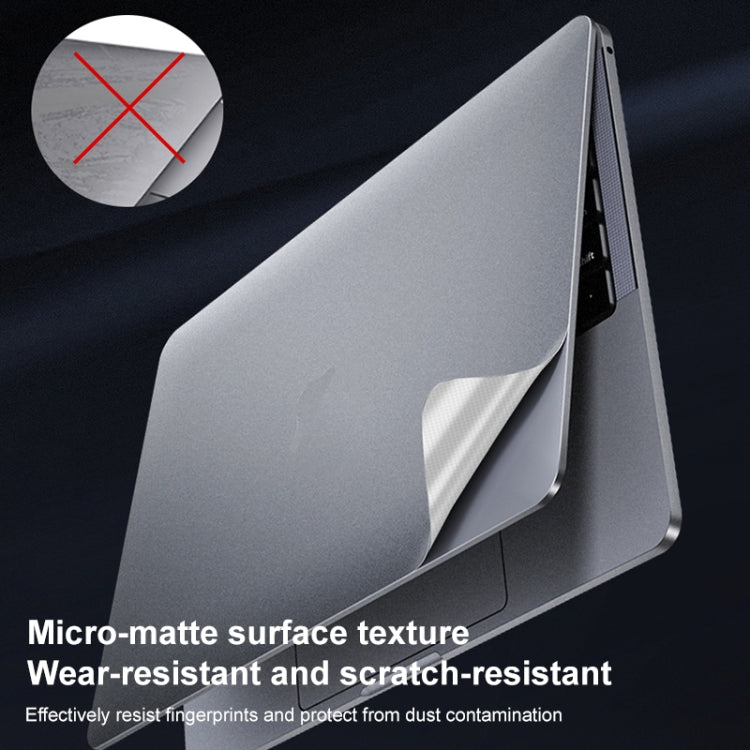 For MacBook Pro 16.2 inch 2021 ZGA 5 in 1 Laptop All-round Protective Film(Silver) - free shipping - PMC Jewellery - Order now!