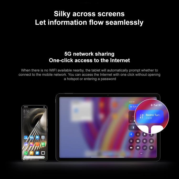 Xiaomi Redmi Pad Pro 12.1 inch Tablet PC, 6GB+128GB, HyperOS Qualcomm Snapdragon 7s Gen2 Octa Core, 10000mAh Battery(Dark Grey) - Other by Xiaomi | Online Shopping South Africa | PMC TechLife | Buy Now Pay Later Mobicred