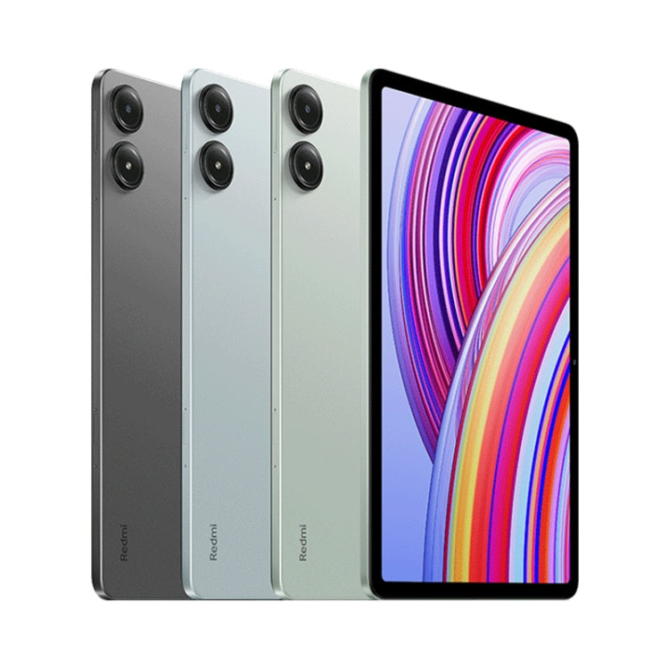 Xiaomi Redmi Pad Pro 12.1 inch Tablet PC, 6GB+128GB, HyperOS Qualcomm Snapdragon 7s Gen2 Octa Core, 10000mAh Battery(Cyan) - free shipping - PMC TechLife - Order now!