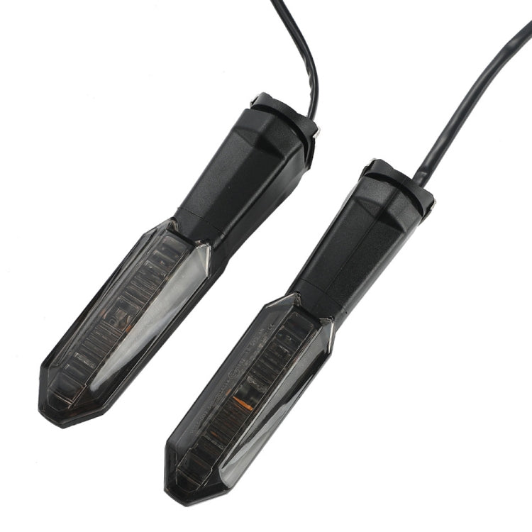 For Kawasaki Versys 650 Z1000R Motorcycles LED Turn Signal Light(Black) - Signal Lights by PMC TechLife | Online Shopping South Africa | PMC TechLife | Buy Now Pay Later Mobicred