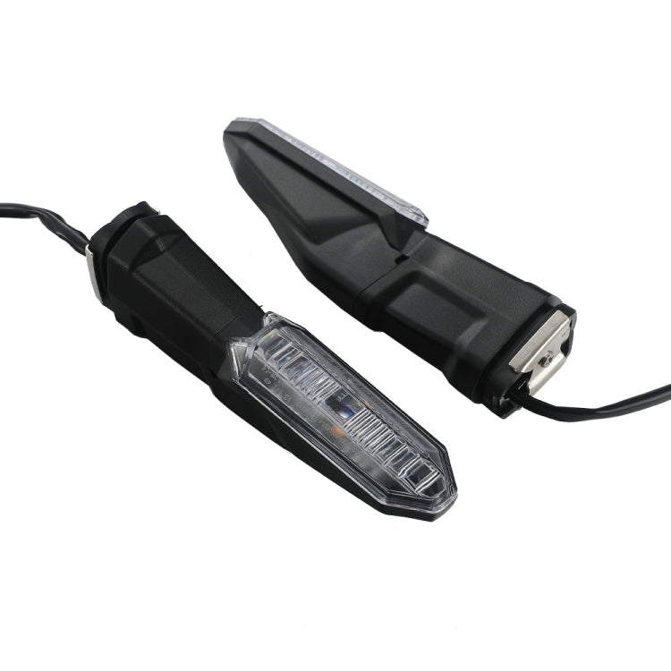 For Kawasaki Versys 650 Z1000R Motorcycles LED Turn Signal Light(Black) - Signal Lights by PMC TechLife | Online Shopping South Africa | PMC TechLife | Buy Now Pay Later Mobicred