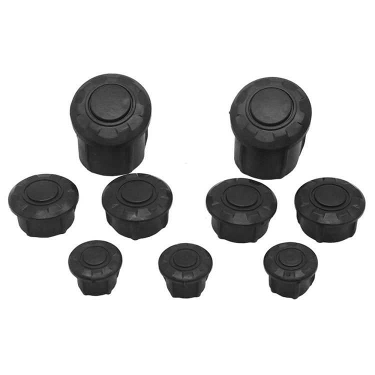 For BMW R1200GS / R1250GS 9pcs/Bag Motorcycle Frame Hole Caps Cover Plug - Others by PMC TechLife | Online Shopping South Africa | PMC TechLife | Buy Now Pay Later Mobicred