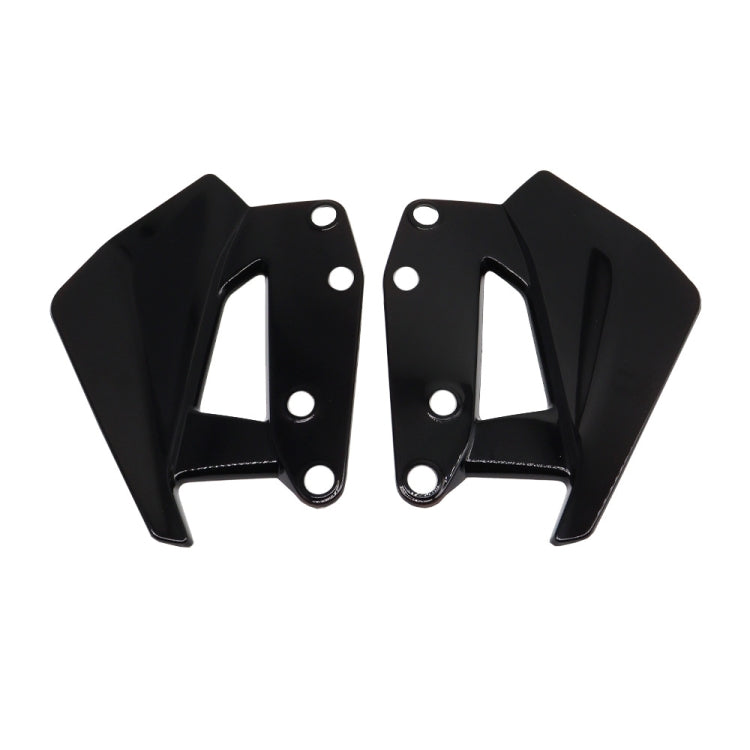 For BMW R1300GS Motorcycle Side Air Deflector Windshield(Black) - Ornamental Parts by PMC TechLife | Online Shopping South Africa | PMC TechLife | Buy Now Pay Later Mobicred