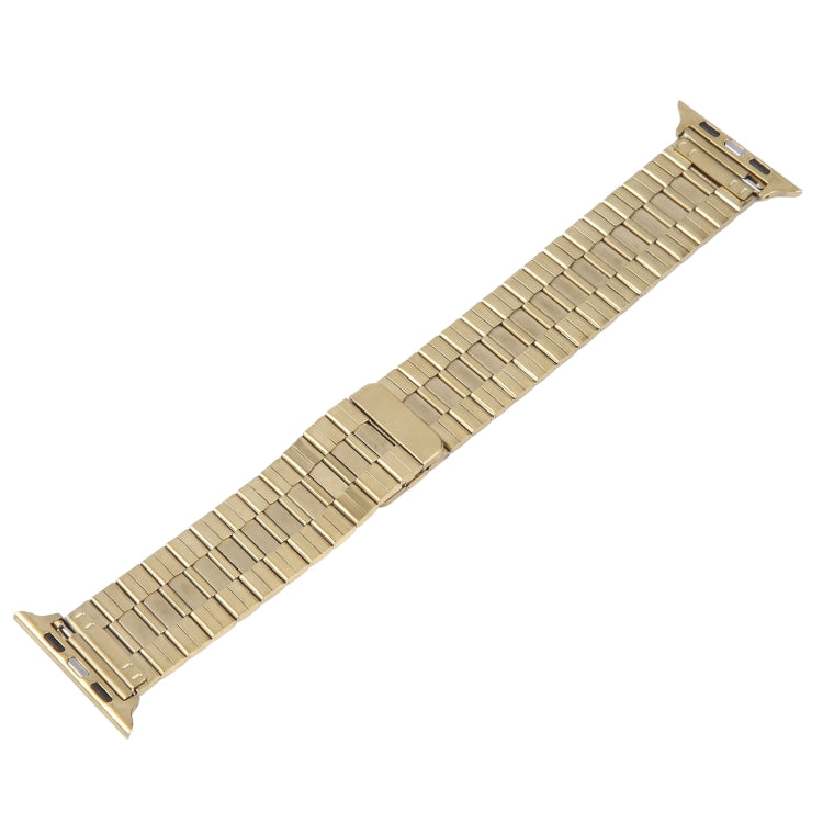 For Apple Watch Ultra 2 49mm Bamboo Stainless Steel Magnetic Watch Band(Gold) - free shipping - PMC TechLife - Order now!