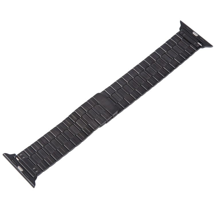For Apple Watch 42mm Bamboo Stainless Steel Magnetic Watch Band(Black) - free shipping - PMC TechLife - Order now!