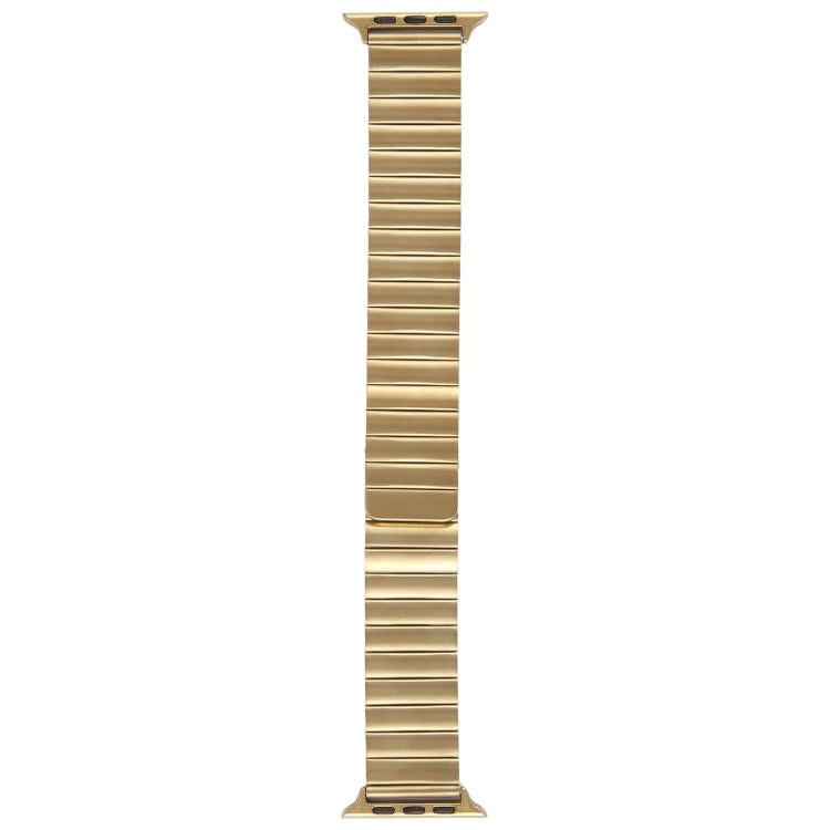 For Apple Watch 38mm Bamboo Stainless Steel Magnetic Watch Band(Gold) - free shipping - PMC TechLife - Order now!
