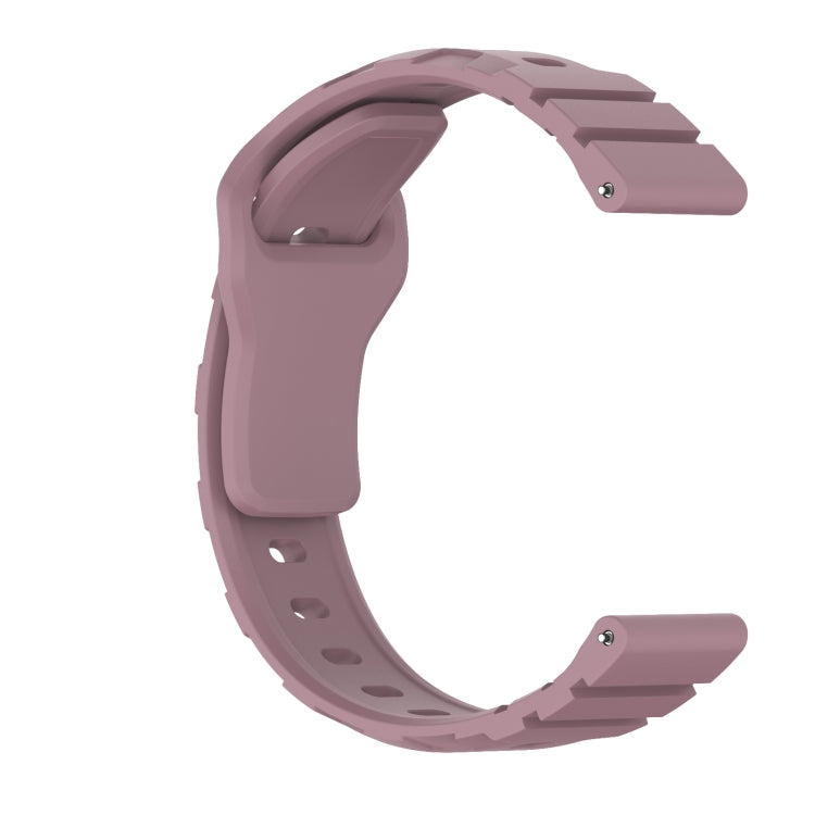 18mm Armor Silicone Watch Band(Dark Purple) - 18mm Bands by PMC TechLife | Online Shopping South Africa | PMC TechLife | Buy Now Pay Later Mobicred