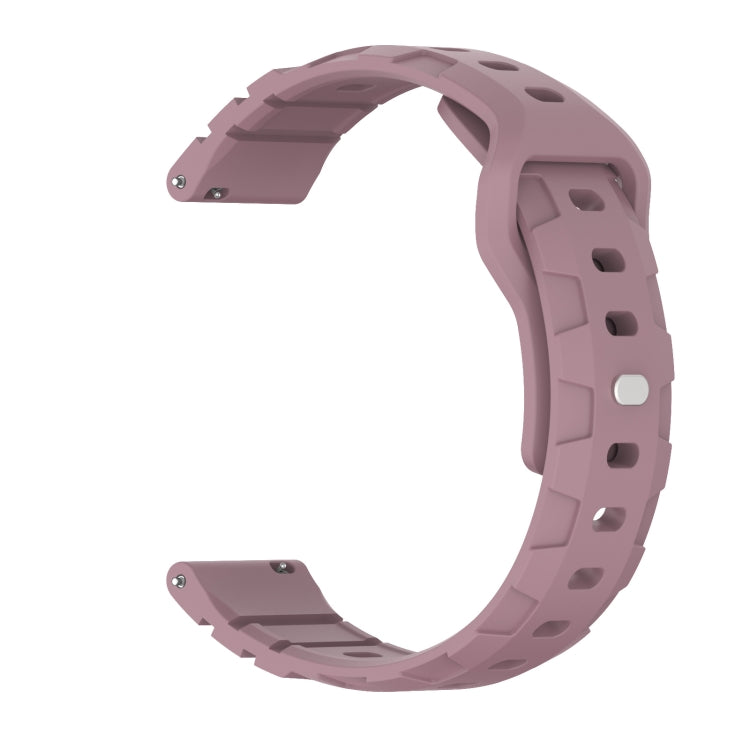 18mm Armor Silicone Watch Band(Dark Purple) - 18mm Bands by PMC TechLife | Online Shopping South Africa | PMC TechLife | Buy Now Pay Later Mobicred