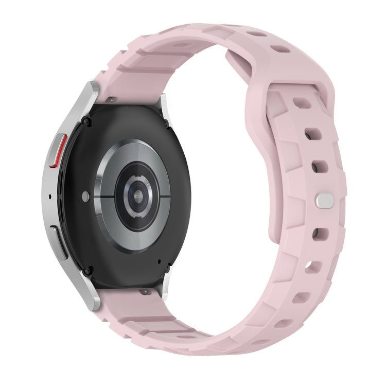 20mm Armor Silicone Watch Band(Pink) - 20mm Bands by PMC TechLife | Online Shopping South Africa | PMC TechLife