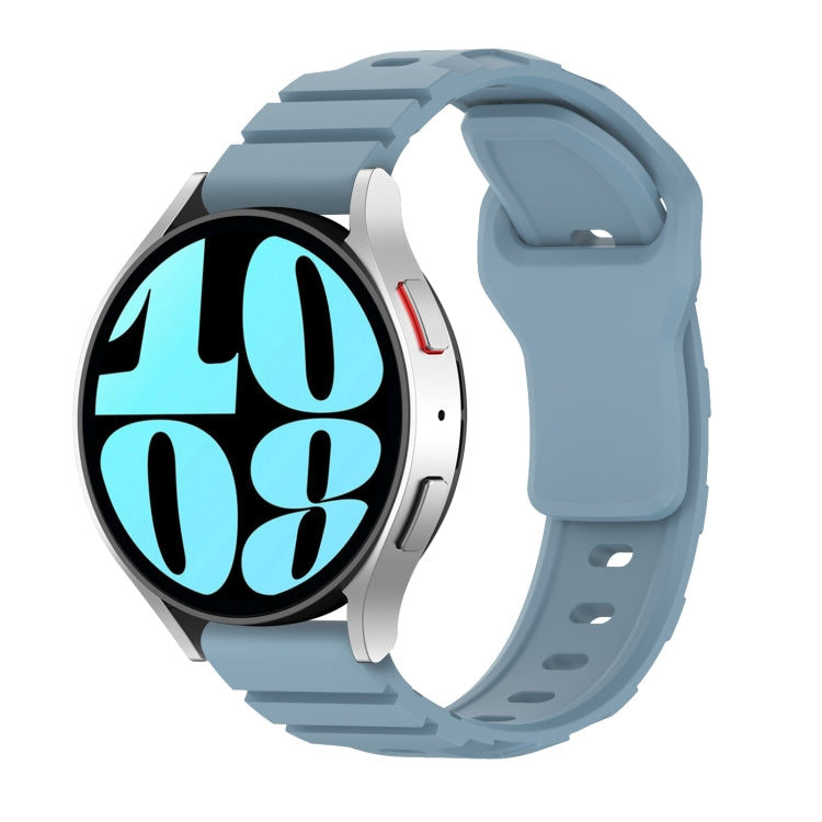 20mm Armor Silicone Watch Band(Rock Blue) - 20mm Bands by PMC TechLife | Online Shopping South Africa | PMC TechLife