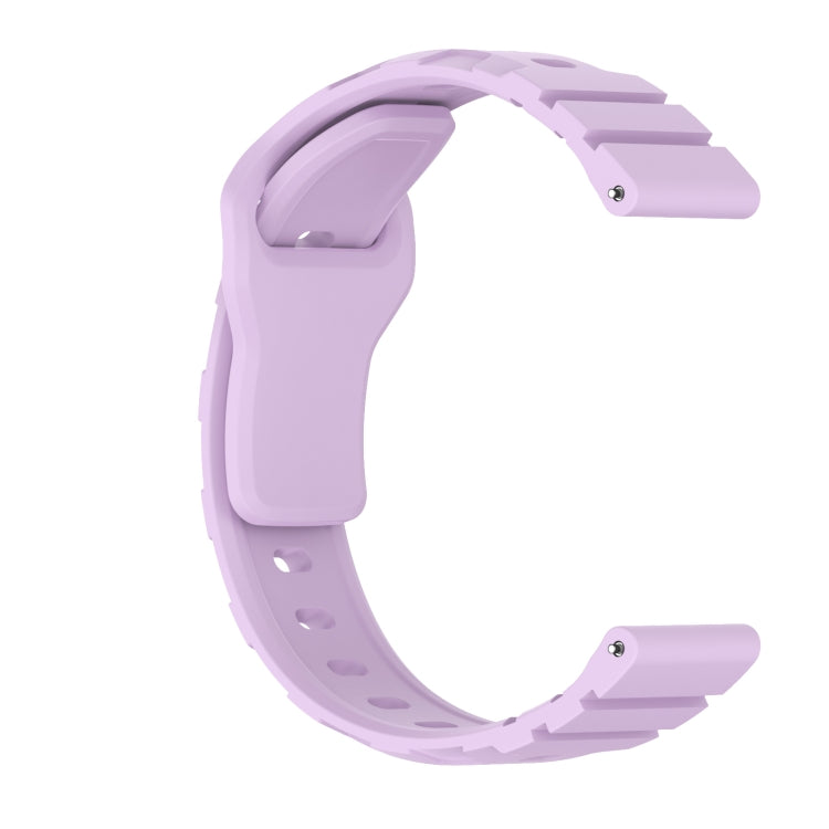 20mm Armor Silicone Watch Band(Purple) - 20mm Bands by PMC TechLife | Online Shopping South Africa | PMC TechLife