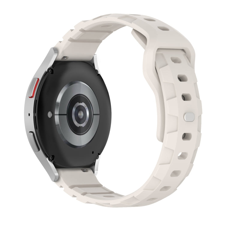 22mm Armor Silicone Watch Band(Starlight) - 22mm Bands by PMC TechLife | Online Shopping South Africa | PMC TechLife