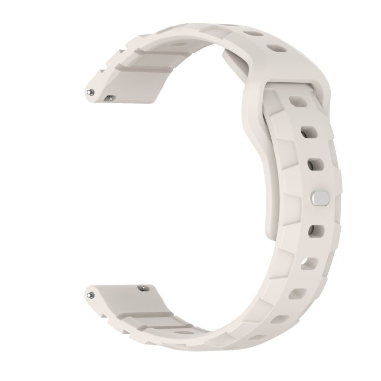 22mm Armor Silicone Watch Band(Starlight) - 22mm Bands by PMC TechLife | Online Shopping South Africa | PMC TechLife