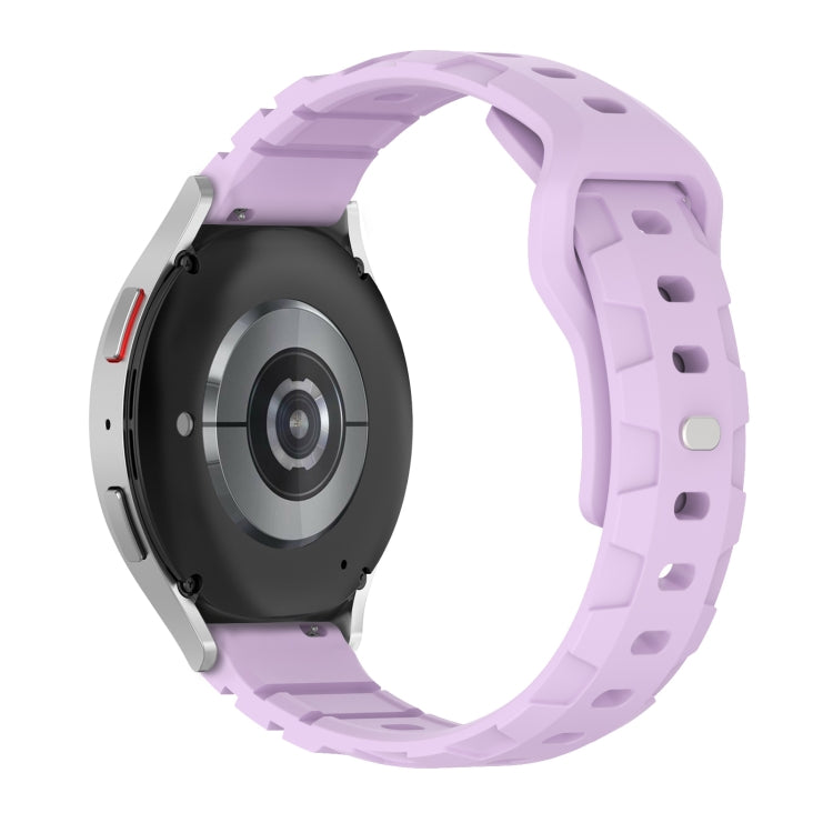 22mm Armor Silicone Watch Band(Purple) - 22mm Bands by PMC TechLife | Online Shopping South Africa | PMC TechLife