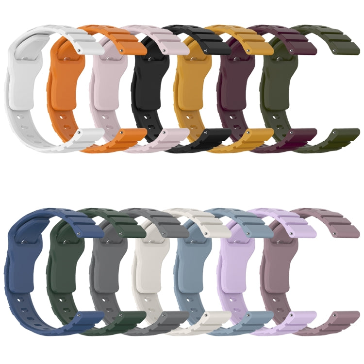18mm Armor Silicone Watch Band(Purple) - 18mm Bands by PMC TechLife | Online Shopping South Africa | PMC TechLife | Buy Now Pay Later Mobicred
