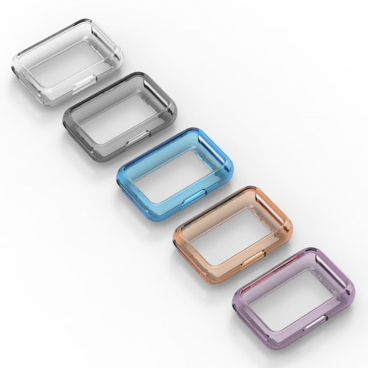 For Samsung Galaxy Fit 3 Half Pack Hollow TPU Watch Protective Case(Transparent Black) - free shipping - PMC TechLife - Order now!