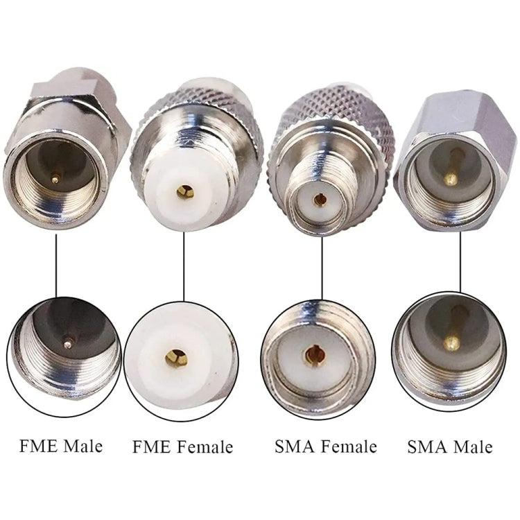 4 in 1 SMA to FME Adapter Set - Connectors by PMC TechLife | Online Shopping South Africa | PMC TechLife | Buy Now Pay Later Mobicred