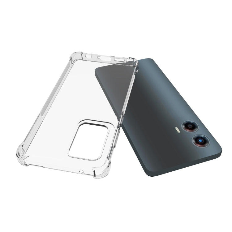 For Motorola Moto G Stylus 5G 2024 Shockproof Non-slip Thickening TPU Phone Case(Transparent) - Motorola Cases by PMC Jewellery | Online Shopping South Africa | PMC Jewellery | Buy Now Pay Later Mobicred