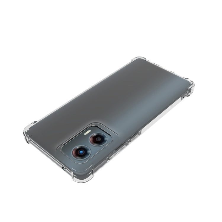 For Motorola Moto G Stylus 5G 2024 Shockproof Non-slip Thickening TPU Phone Case(Transparent) - Motorola Cases by PMC Jewellery | Online Shopping South Africa | PMC Jewellery | Buy Now Pay Later Mobicred