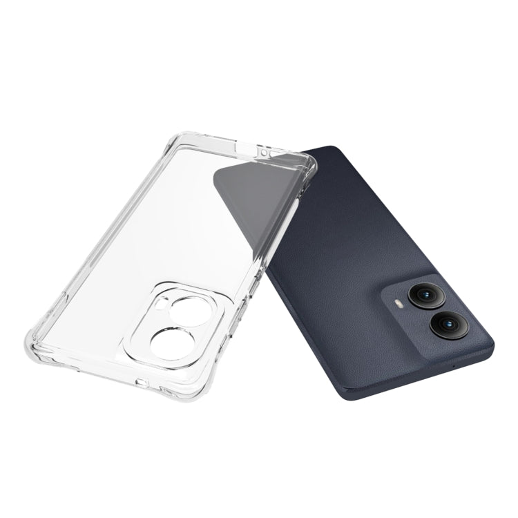 For Motorola Edge 5G 2024 Shockproof Non-slip Thickening TPU Phone Case(Transparent) - Motorola Cases by PMC Jewellery | Online Shopping South Africa | PMC Jewellery | Buy Now Pay Later Mobicred
