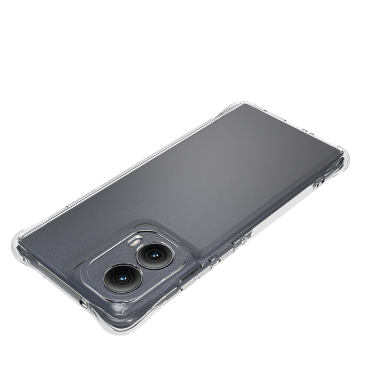 For Motorola Edge 5G 2024 Shockproof Non-slip Thickening TPU Phone Case(Transparent) - Motorola Cases by PMC Jewellery | Online Shopping South Africa | PMC Jewellery | Buy Now Pay Later Mobicred