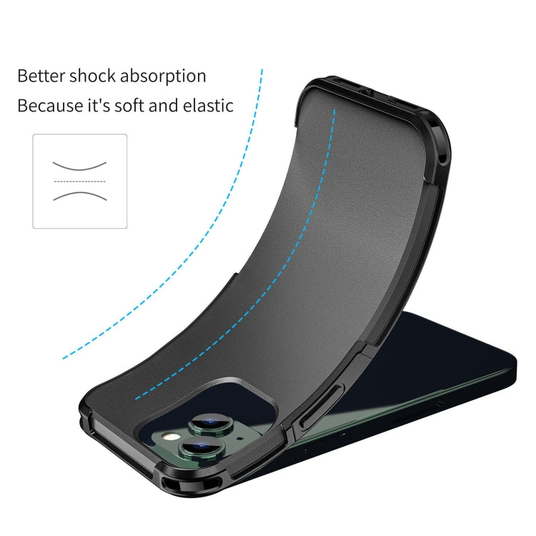 For iPhone 14 RedPepper Armor Magsafe PC Hybrid TPU Phone Case(Black) - free shipping - PMc TechLife - Order now!