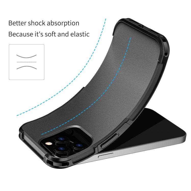 For iPhone 14 Pro RedPepper Armor Magsafe PC Hybrid TPU Phone Case(Black) - free shipping - PMc TechLife - Order now!