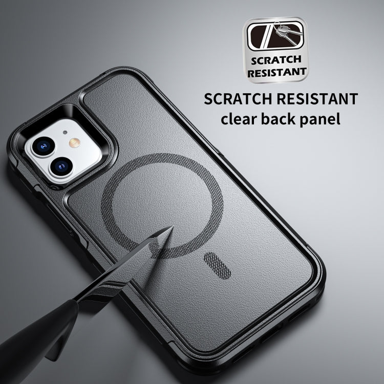 For iPhone 12 / 12 Pro RedPepper Armor Magsafe PC Hybrid TPU Phone Case(Black) - free shipping - PMc TechLife - Order now!